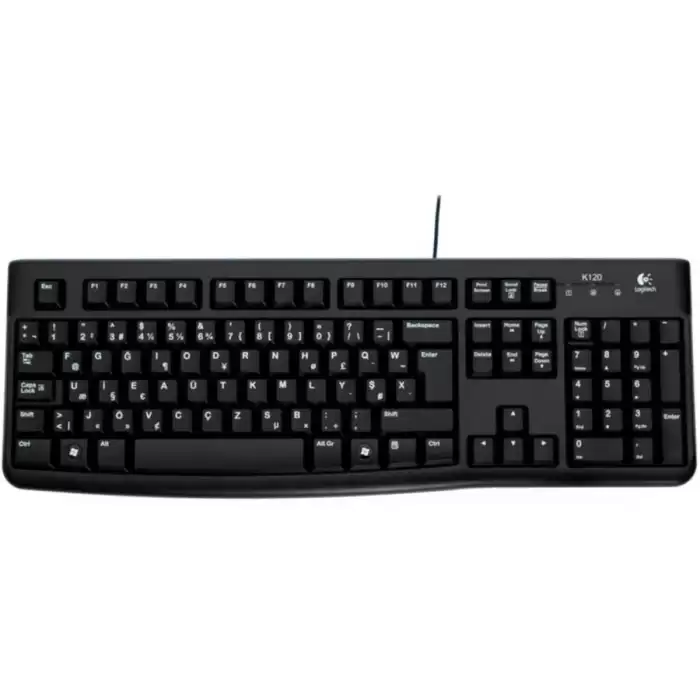 Logitech 920-004163 K120 F Usb Siyah Kablolu Klavye