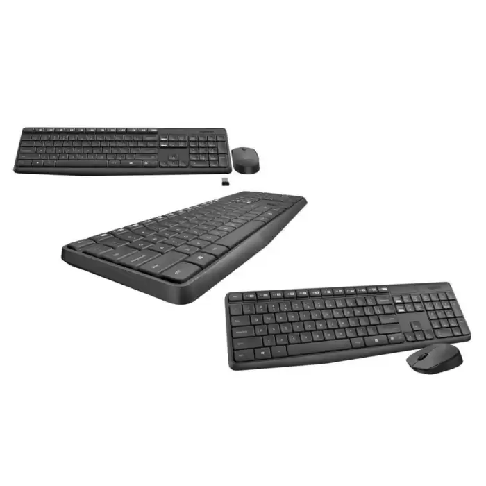 Logitech 920-007948 Mk235 Rusça Kablosuz Klavye Mouse Set