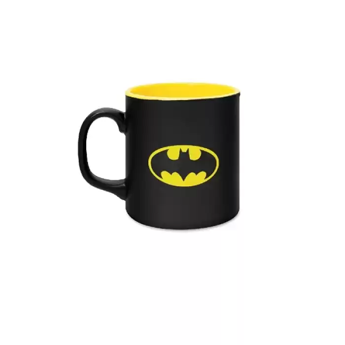 Mabbels Kupa Batman Mug Dış Siyah İç Sarı Mug-383888 No:691410