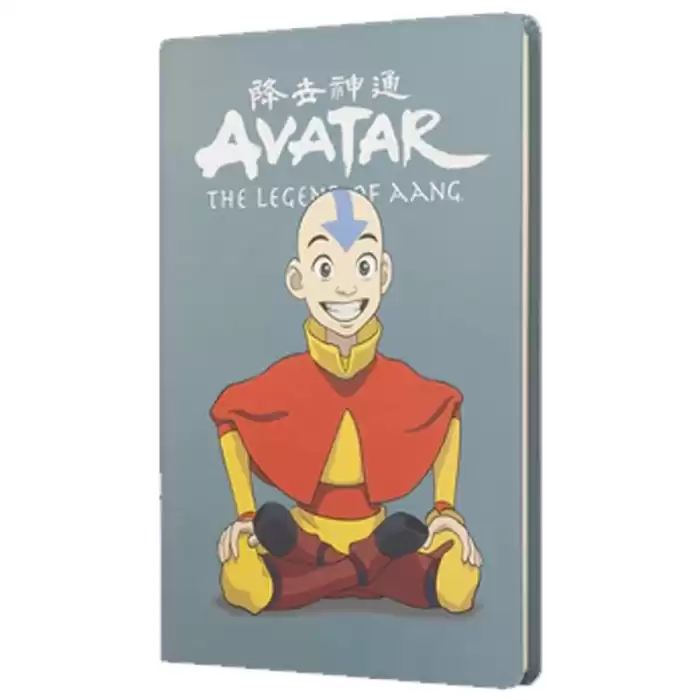 Mabbels Sert Kapak Butik Defter Avatar Aang Gri 80 Yp 15X21 Dft-388098