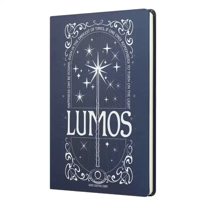 Mabbels Sert Kapak Butik Defter Harry Potter Lumos Lacivert 80 Yp 15X21 Dft-388029