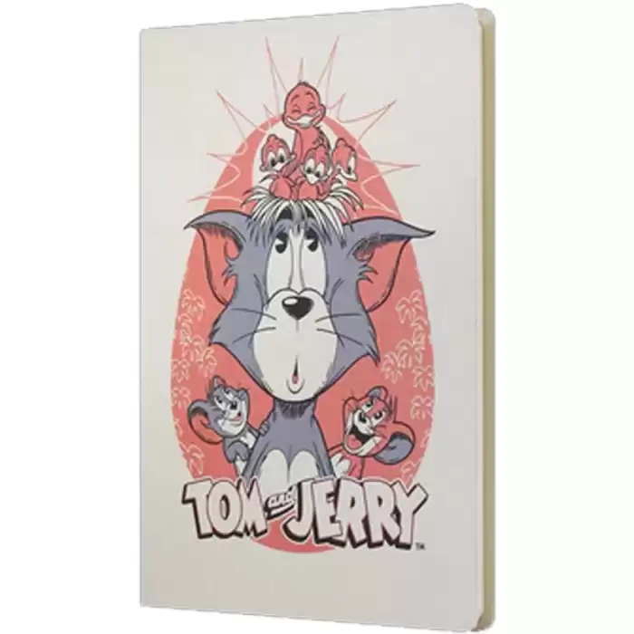 Mabbels Sert Kapak Butik Defter Tom And Jerry Krem 80 Yp 15X21 Dft-388111