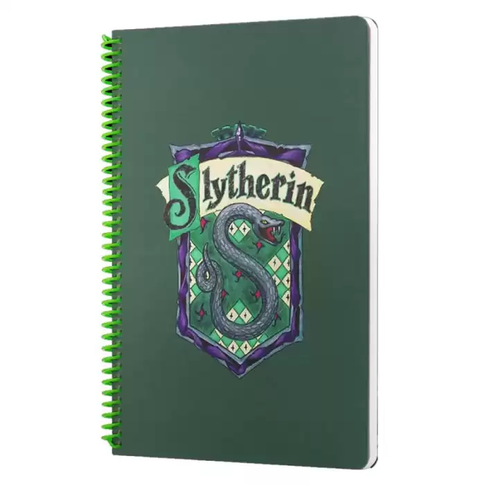 Mabbels Spiralli Defter Harry Potter Slytherin Yeşil 80 Yp 17X24 Dft-388579