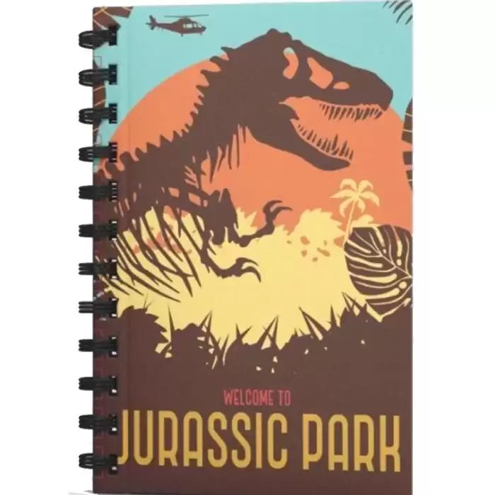 Mabbels Spiralli Defter Jurassic Park Wellcome To Kahverengi 80 Yp 17X24 Dft-388609