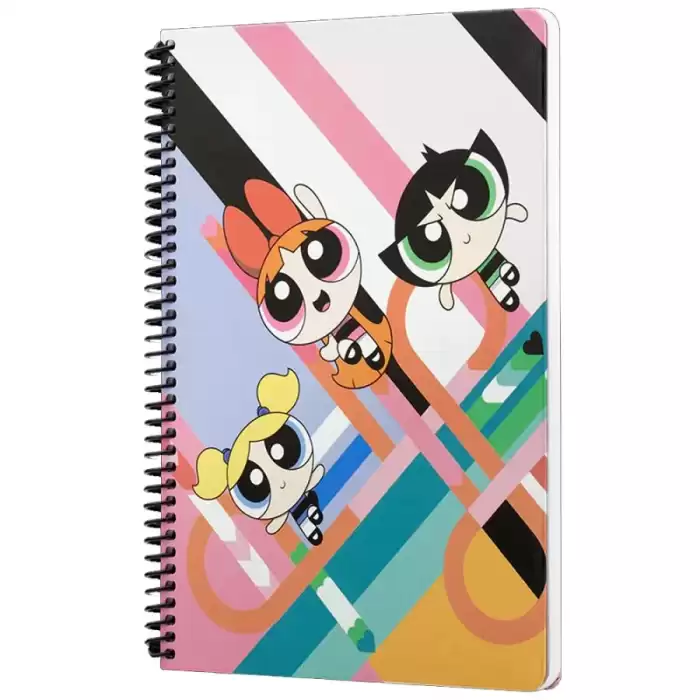 Mabbels Spiralli Defter The Powerpuff Girls Pembe 80 Yp 17X24 Dft-388470