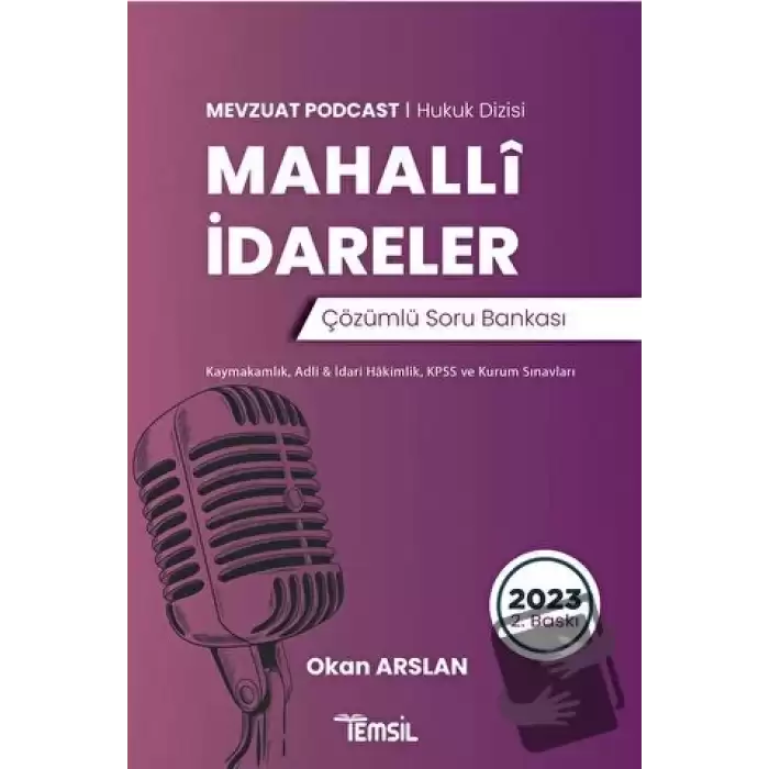 Mahalli İdareler Çözümlü Soru Bankası