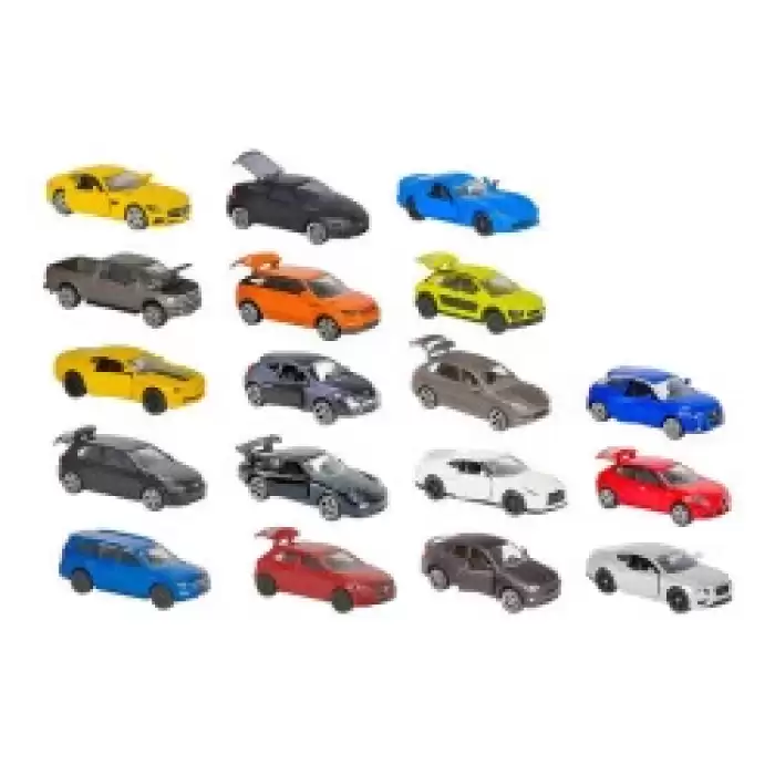 Majorette Street Cars Assortment, 18-Asst. Sokak Arabaları