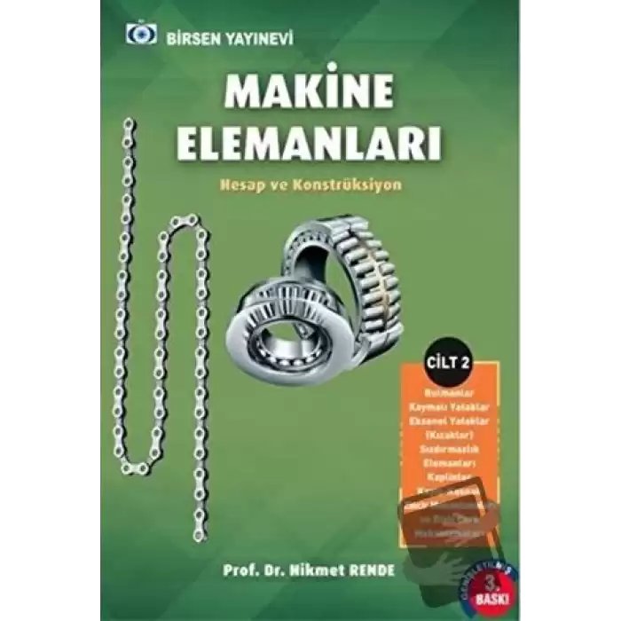 Makine Elemanları Cilt - 2