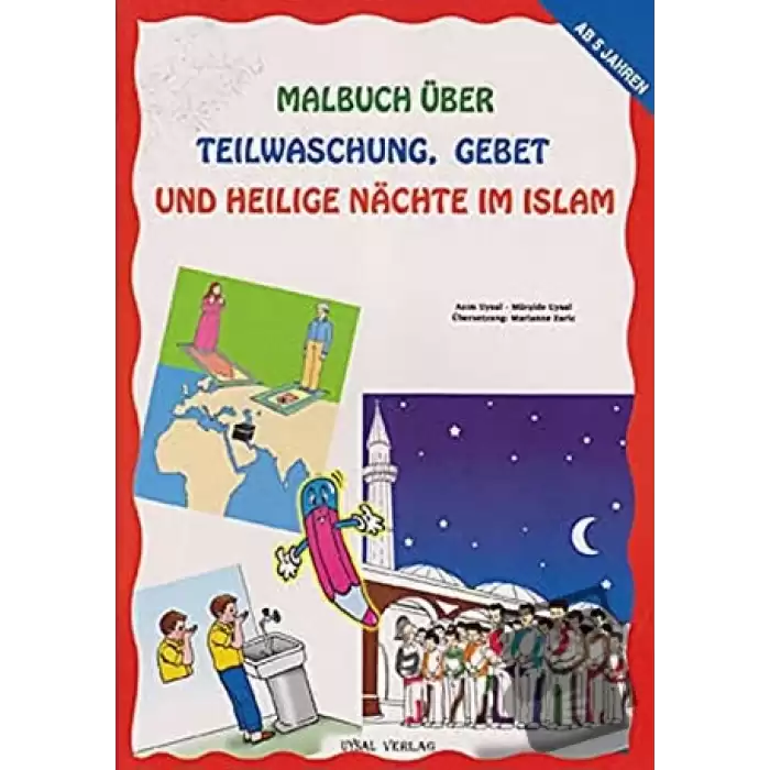 Malbuch Über Teilwaschung Gebet Und Heilige Nachte Im Islam