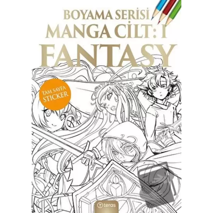 Manga Boyama Cilt I: Fantasy