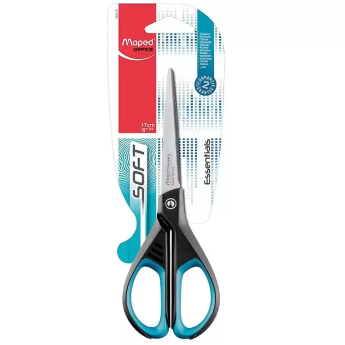 Maped Makas 17 Cm Essentıals Soft Soft Sım Blıster 468210