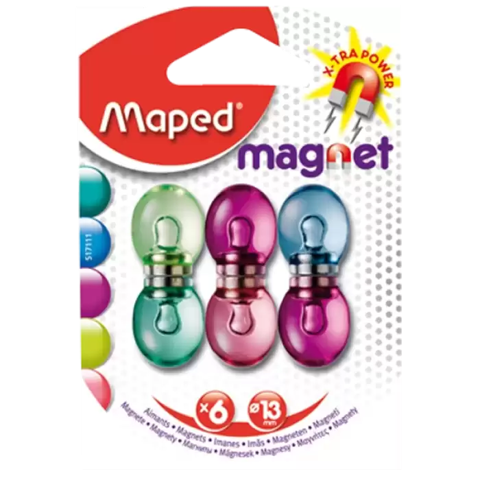 Maped Mıknatıs 13 Mm 6 Lı 517111