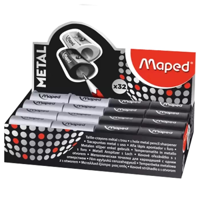 Maped Öğrenci Kalemtıraşı Metal 32 Li 534019 - 32li Paket