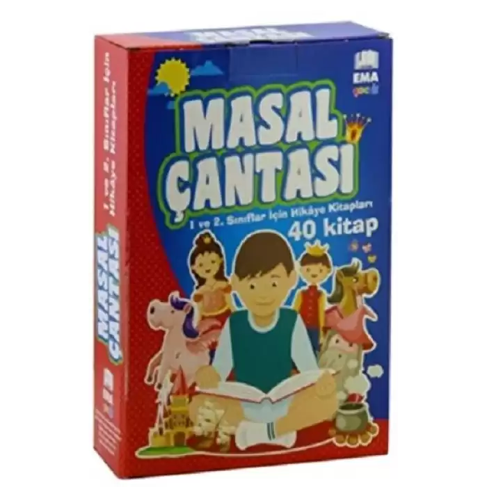 Masal Çantası 100 Temel Eserden Seçilmiş 40 Kitap - 1. ve 2. Sınıflar İçin