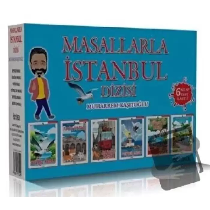 Masallarla İstanbul Dizisi (6 Kitap Kutulu - Her Bir Kitap İçin 20 Sorulu Test Kitabı İlaveli)