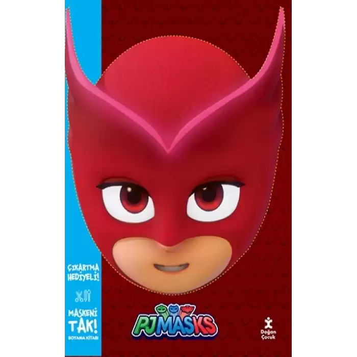 Maskeni Tak Pjmasks Baykuş Kız Boyama Kitabı