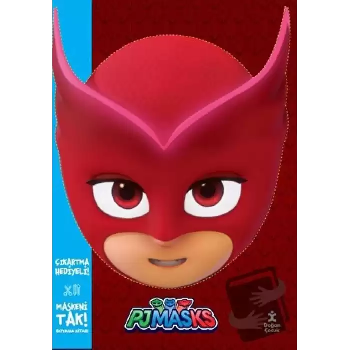 Maskeni Tak - Pjmasks Baykuş Kız Boyama Kitabı