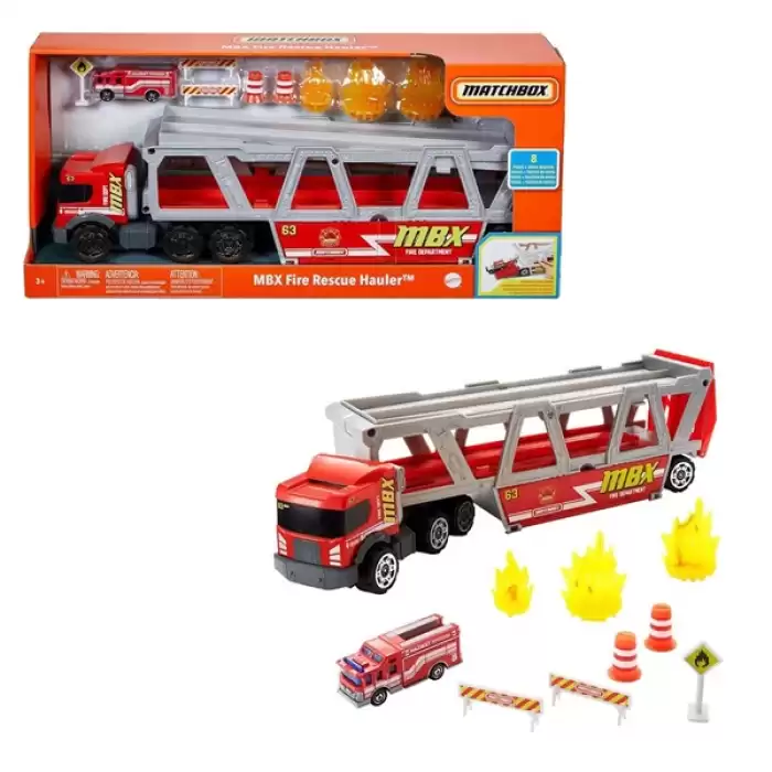 Matchbox Taşıyıcı İtfaiye Aracı Oyun Seti