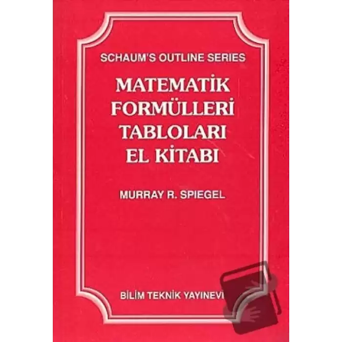 Matematik Formülleri Tabloları El Kitabı