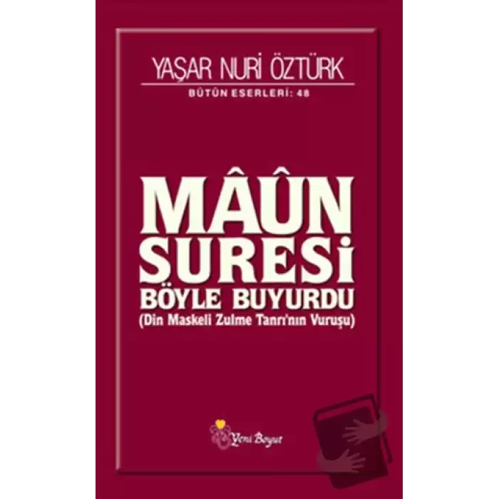 Maun Suresi Bütün Eserleri: 48