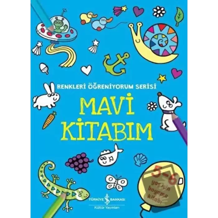 Mavi Kitabım - Renkleri Öğreniyorum Serisi