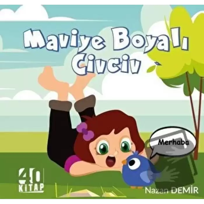 Maviye Boyalı Civciv