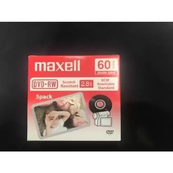 Maxell Dvd-Rw 2.8Gb 8Cm Rewritable Standar Kamera Dvd