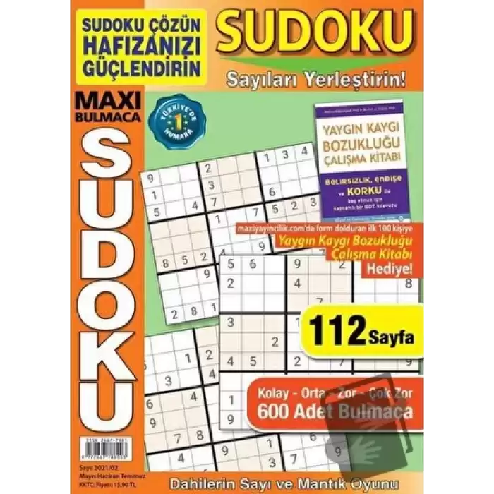 Maxi Bulmaca Sudoku 6