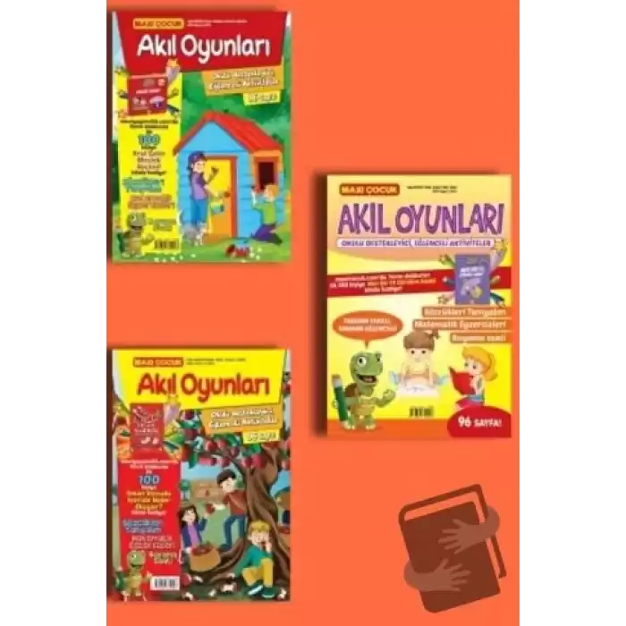 Maxi Çocuk Akıl Oyunları 3lü Set