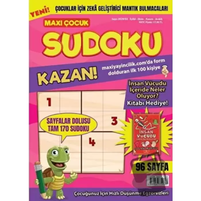 Maxi Çocuk Sudoku 3