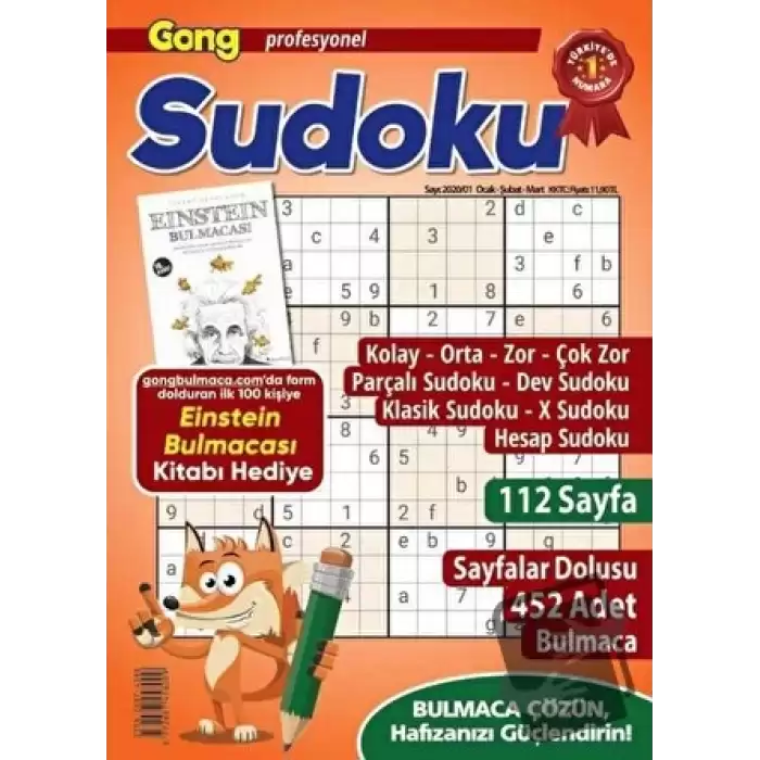 Maxi Gong Profesyonel Sudoku 1