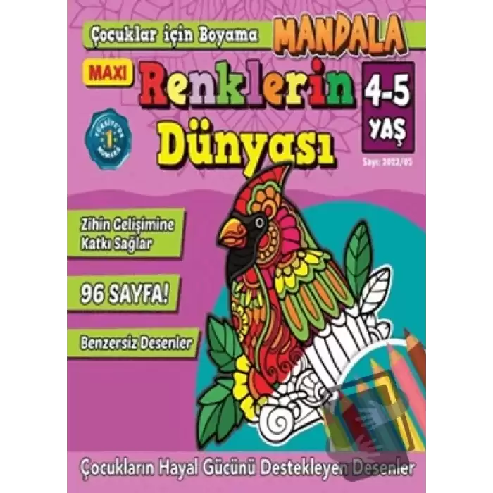 Maxi Mandala Renklerin Dünyası 4