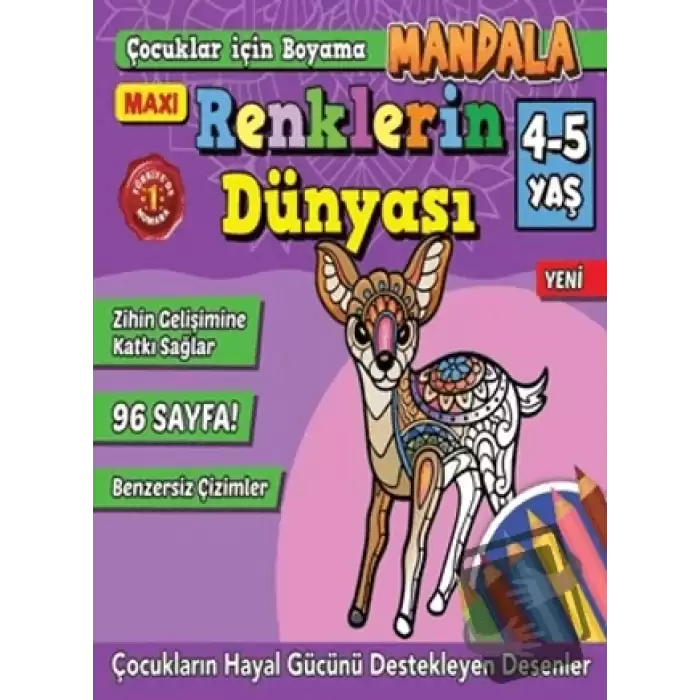 Maxi Mandala Renklerin Dünyası 7