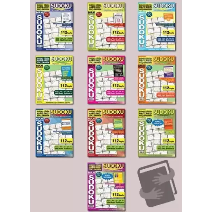 Maxi Sudoku 10’Lu Set