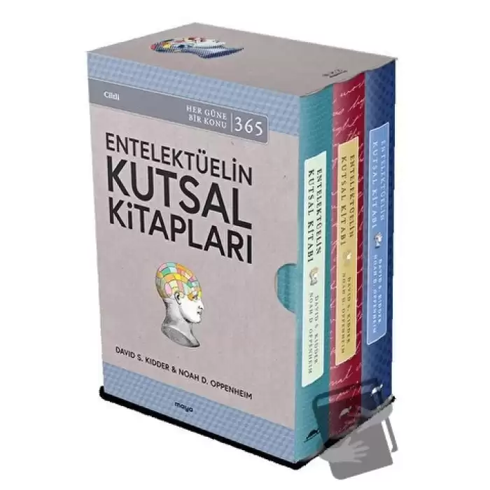 Maya Entelektüelin Kutsal Kitapları Seti - 3 Kitap Kutulu (Ciltli)