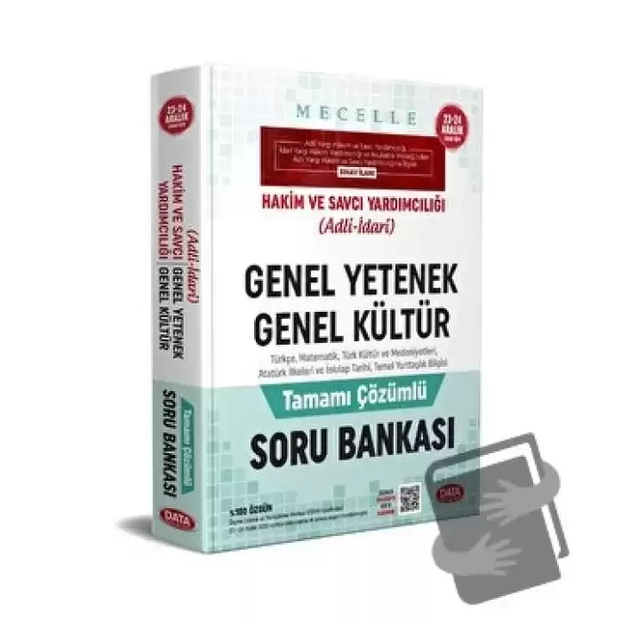 Mecelle Hakim ve Savcı Yardımcılığı (Adli-idari) Genel Yetenek - Genel Kültür Soru Bankası