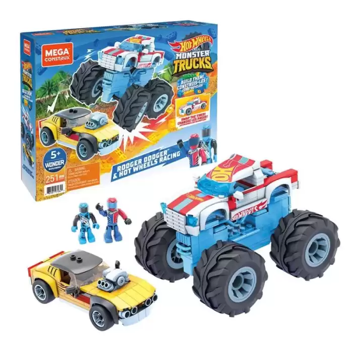 Mega Construx Hot Wheels Monster İkili Yarış Paketi Mtl-Gyg22