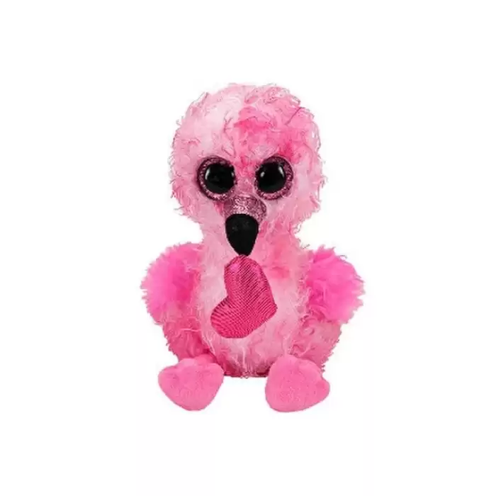 Mega Daınty Flamıngo Wıth Heart Reg Kalpli Flamingo 15 Cm Peluş Oyuncak