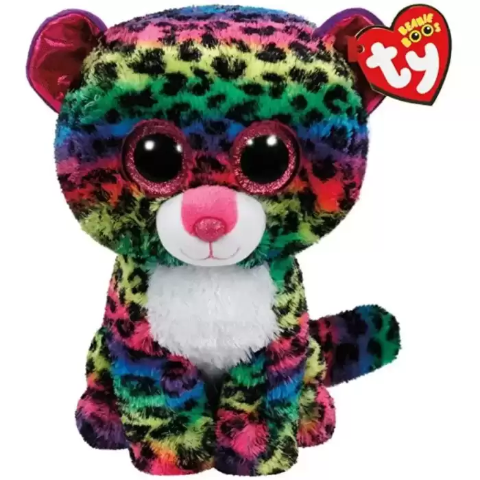 Mega Dotty Multıcolor Leopard Reg Leopar 15 Cm Peluş Oyuncak