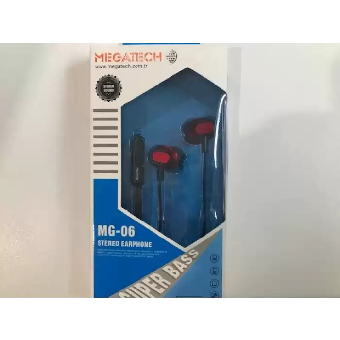 Megatech Mg-06 Kırmızı Mikrofonlu Kulaklık