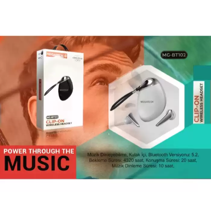 Megatech Mg-Bt101 True Bluetooth Earphone Kablosuz Kulaklık