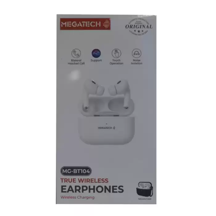 Megatech Mg-Bt104 True Earphones Bluetooth Kablosuz Kulaklık