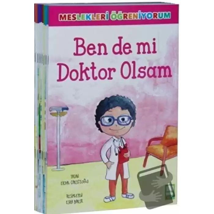 Meslekleri Öğreniyorum Resimli Hikaye (10 Kitap Set)