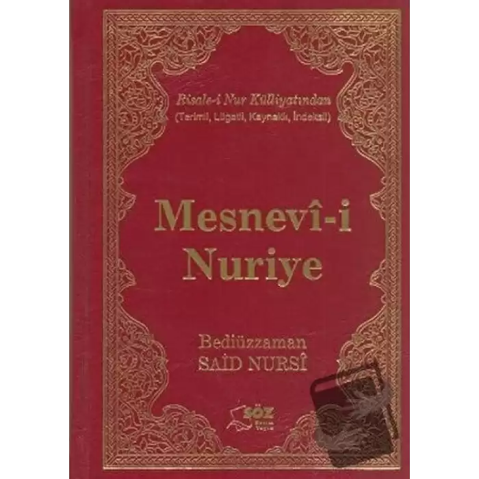 Mesnevi-i Nuriye (Çanta Boy) (Ciltli)