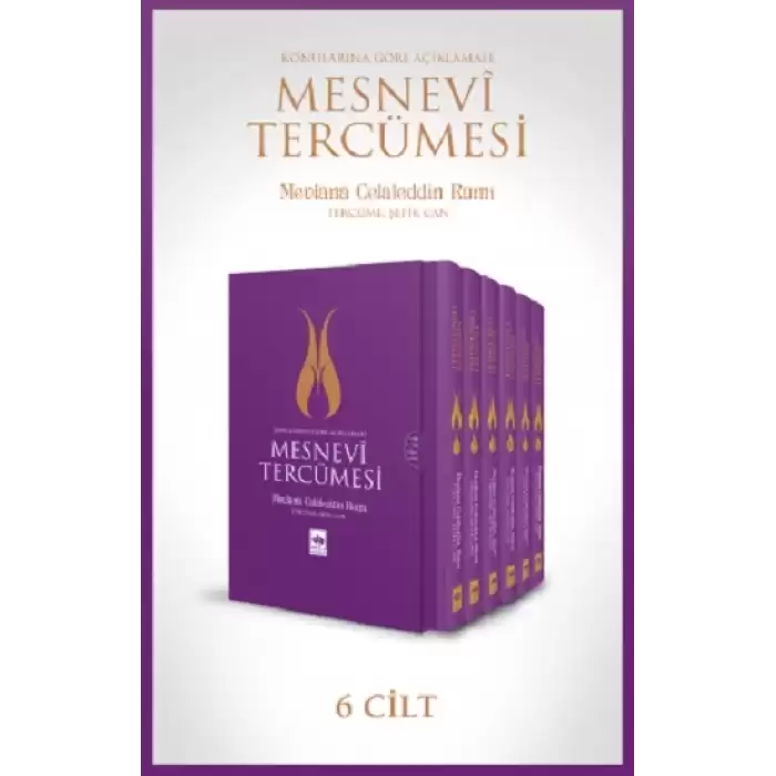 Mesnevi Tercümesi 6 Cilt (Ciltli)