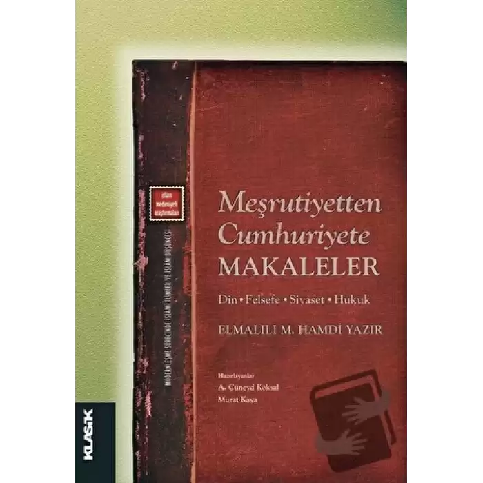 Meşrutiyetten Cumhuriyete Makaleler