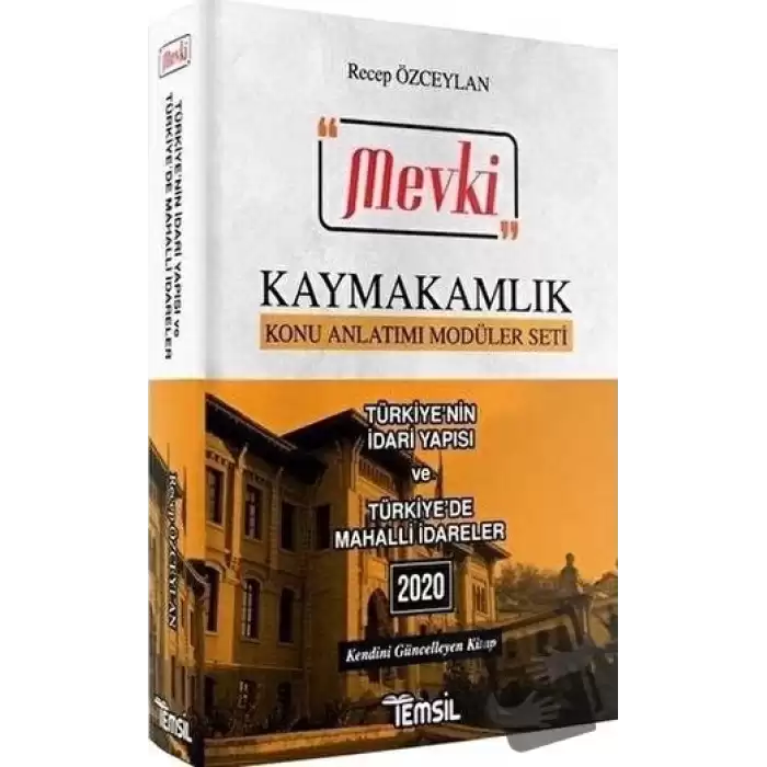 Mevki Türkiyenin İdari Yapısı Türkiyede Mahalli İdareler Kaymakamlık Konu Anatımı Modüler Seti 2020