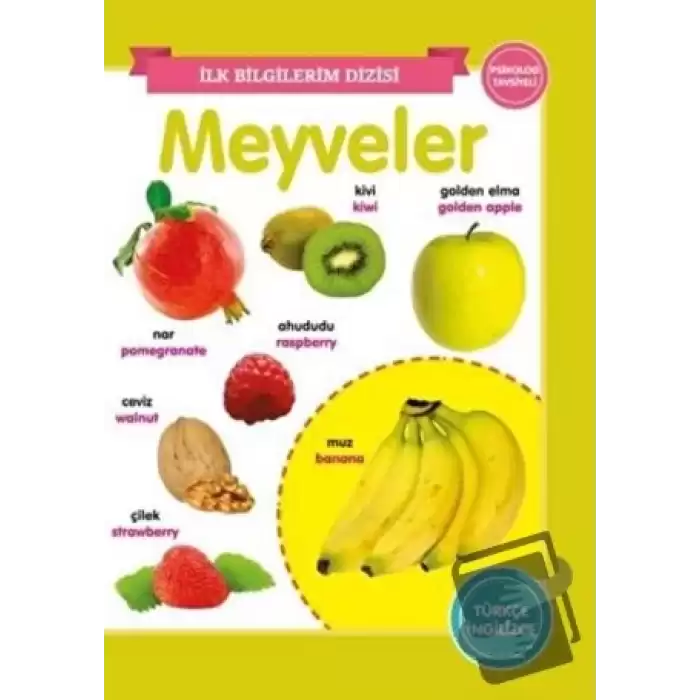 Meyveler - İlk Bilgilerim Dizisi