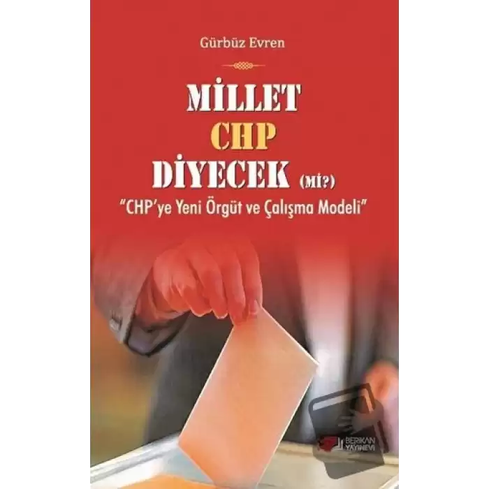 Millet CHP Diyecek Mi ?