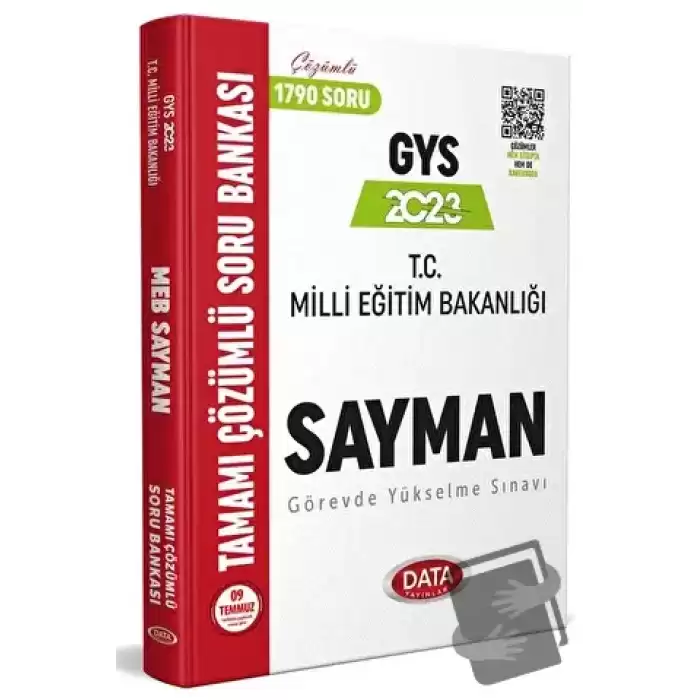 Milli Eğitim Bakanlığı Sayman Tamamı Çözümlü GYS Soru Bankası